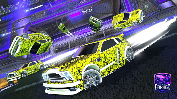 A Rocket League car design from AcridWater