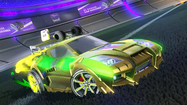 A Rocket League car design from Kohaku00