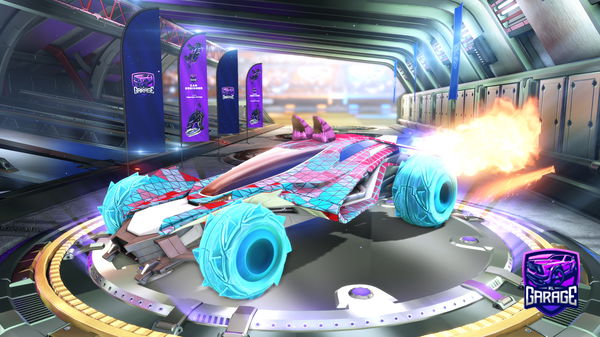 A Rocket League car design from House_Catt