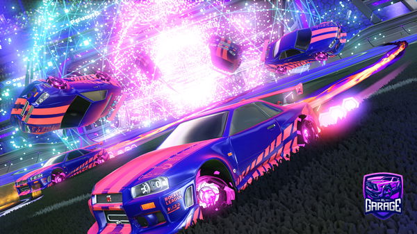 A Rocket League car design from Nissan63