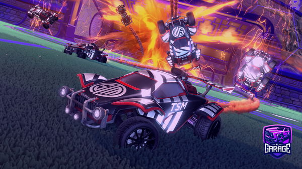 A Rocket League car design from mallygeezjr