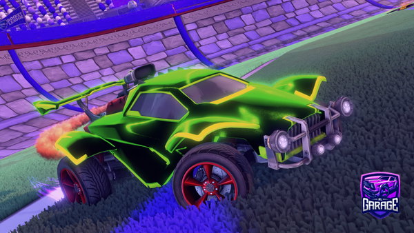 A Rocket League car design from hazzaxr