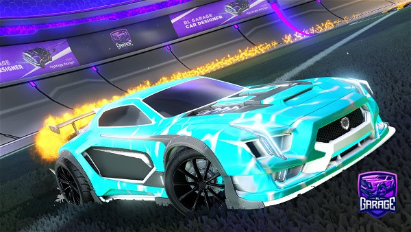 A Rocket League car design from Yappingyak