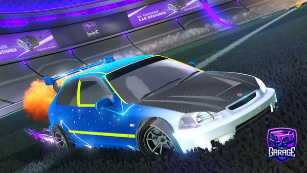 A Rocket League car design from Raptor_Gamer
