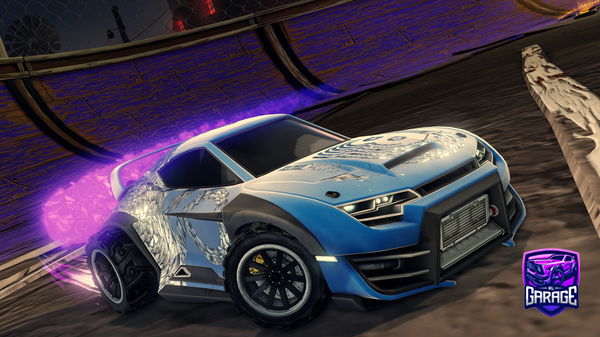 A Rocket League car design from Hynexor