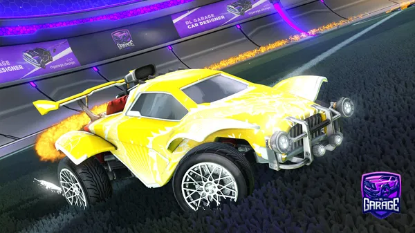 A Rocket League car design from CXCXNUT