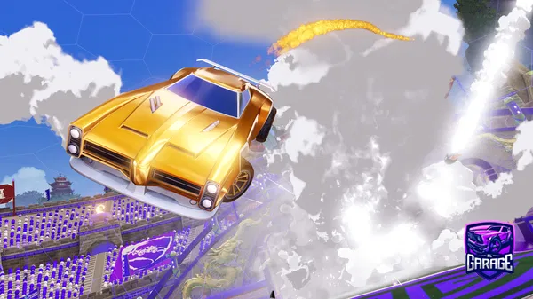 A Rocket League car design from greasyonyt