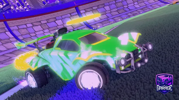 A Rocket League car design from UnIuckyy