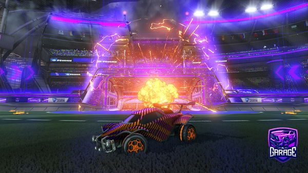 A Rocket League car design from zxrnie