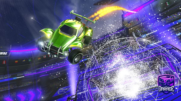 A Rocket League car design from hyperRLL