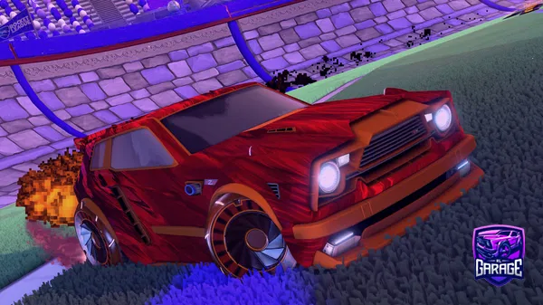 A Rocket League car design from -ShempanzeSaratovskaya-