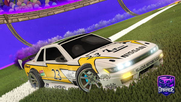 A Rocket League car design from cutxo