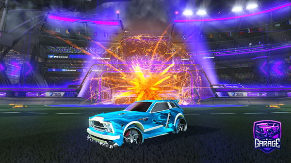 A Rocket League car design from chase10612