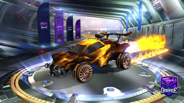 A Rocket League car design from Painruann