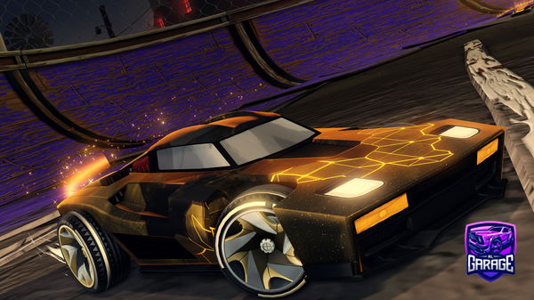 A Rocket League car design from fnktss