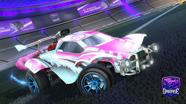 A Rocket League car design from FazeFuller