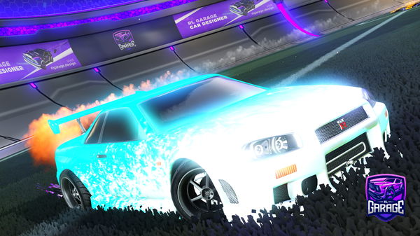 A Rocket League car design from GhOsT60