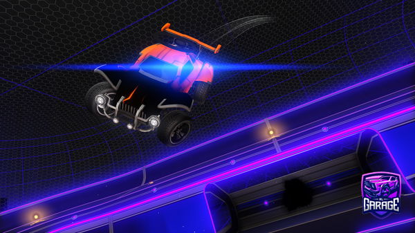 A Rocket League car design from MiguelilloRL