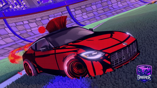 A Rocket League car design from WakTasticYT