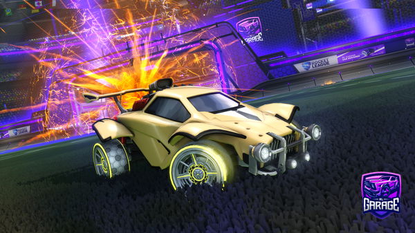 A Rocket League car design from TeeWhy