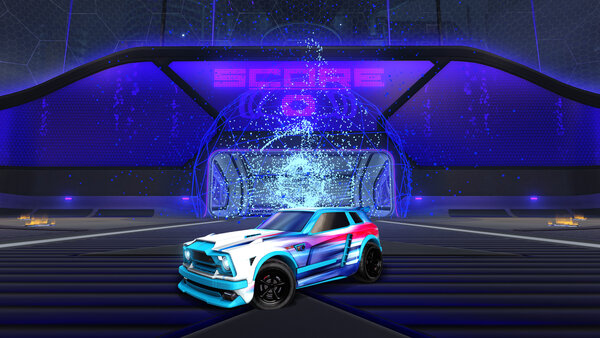 A Rocket League car design from RealisticBat1807