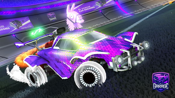 A Rocket League car design from Shatterrred