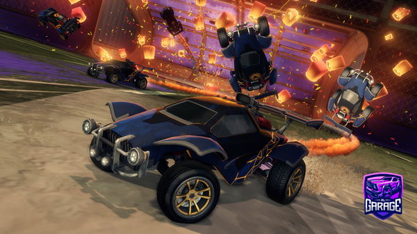 A Rocket League car design from Miresy