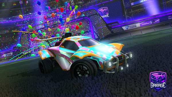 A Rocket League car design from Pioline