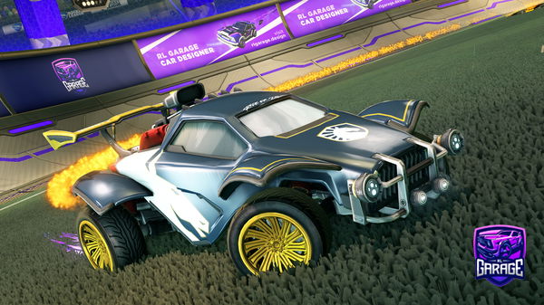 A Rocket League car design from vozify-rl