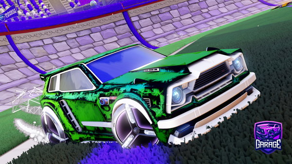 A Rocket League car design from Mefazemonster
