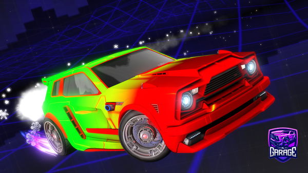 A Rocket League car design from speedyluquetxx