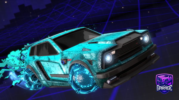 A Rocket League car design from SynxtyYT