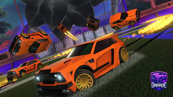 A Rocket League car design from Mid0G