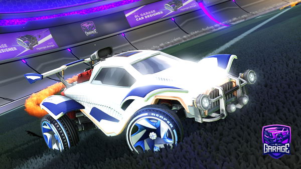 A Rocket League car design from HRY_1015