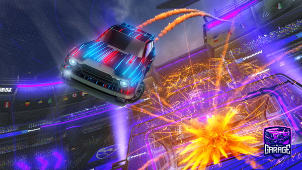 A Rocket League car design from OnLYDaRK0