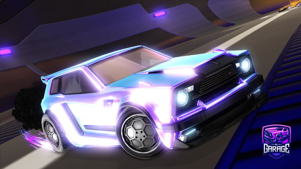 A Rocket League car design from zenplusratio