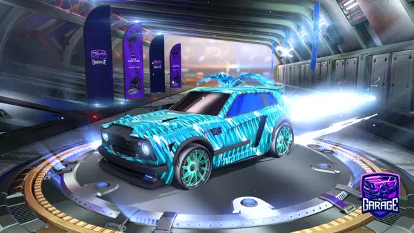 A Rocket League car design from underworkingz
