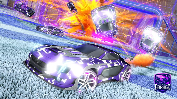 A Rocket League car design from Relio
