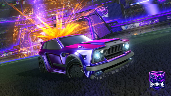 A Rocket League car design from LautyBread
