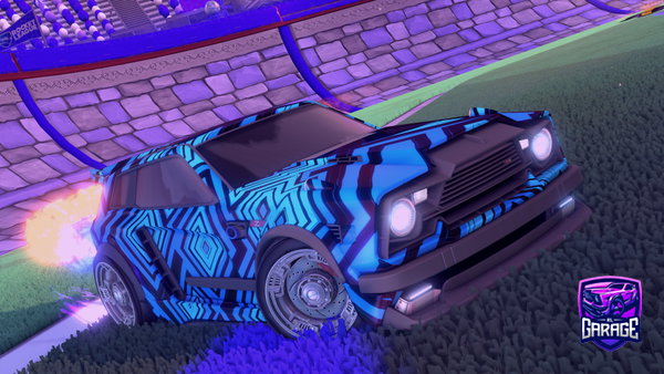 A Rocket League car design from AN76305