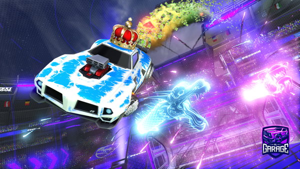 A Rocket League car design from dengeli33