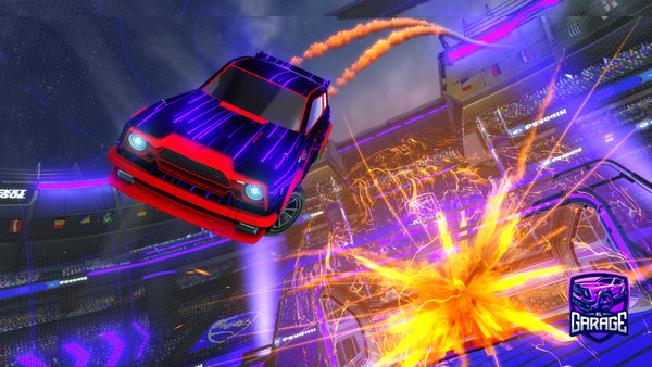 A Rocket League car design from Elijahs14