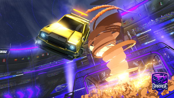 A Rocket League car design from BABOU1N