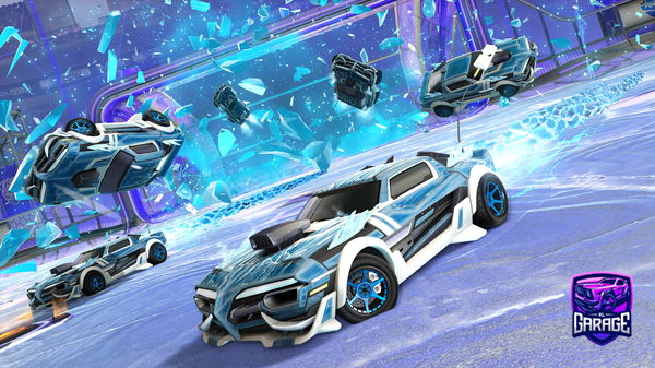 A Rocket League car design from bubba-darek