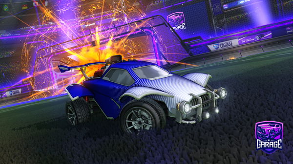 A Rocket League car design from King_v87