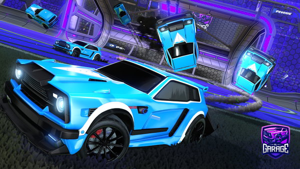 A Rocket League car design from Hauntingsig