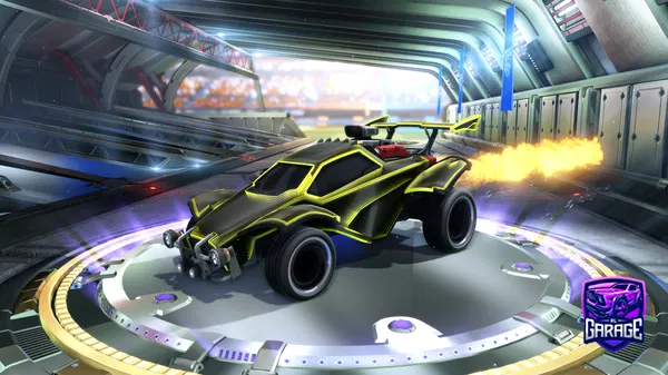 A Rocket League car design from Poweredplayer