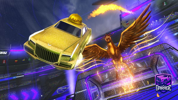 A Rocket League car design from CHIBIXofficial