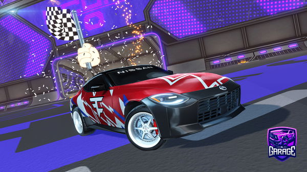 A Rocket League car design from Gunshy