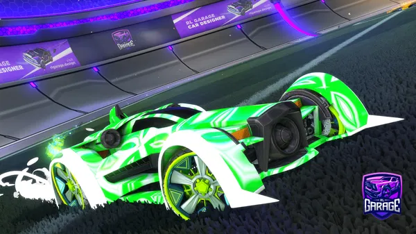 A Rocket League car design from Haid590